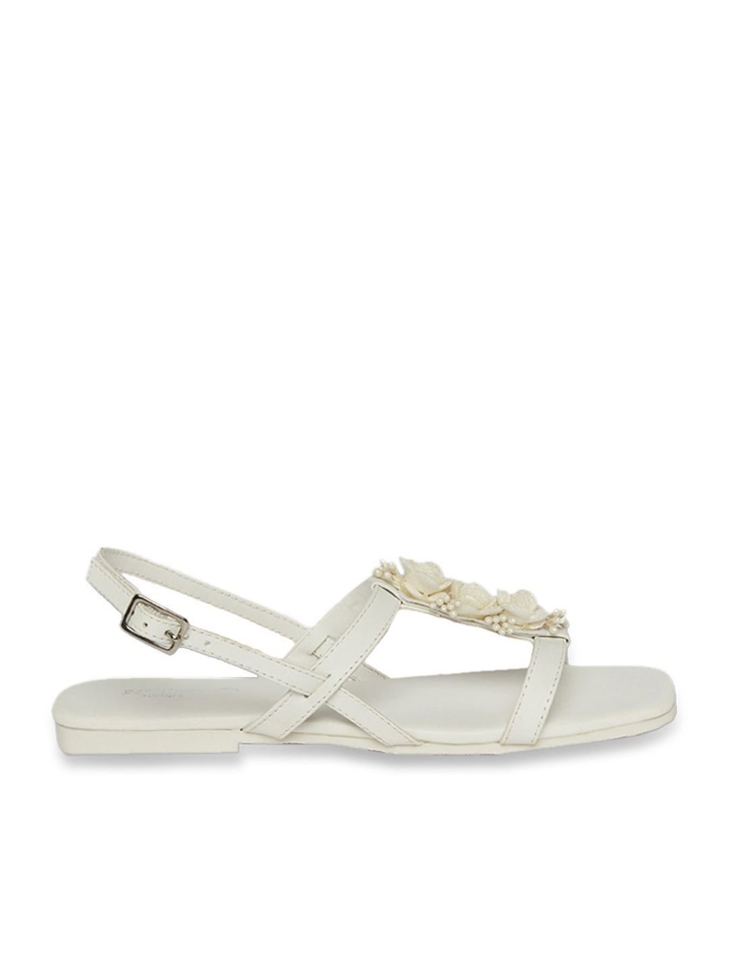 Pantaloons Junior White Casual Sandals