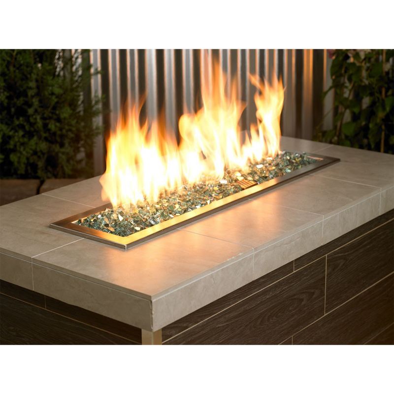 American Fireglass 10 LB Bag 1/2 Inch Reflective Fireplace & Firepit Fire Glass, Copper