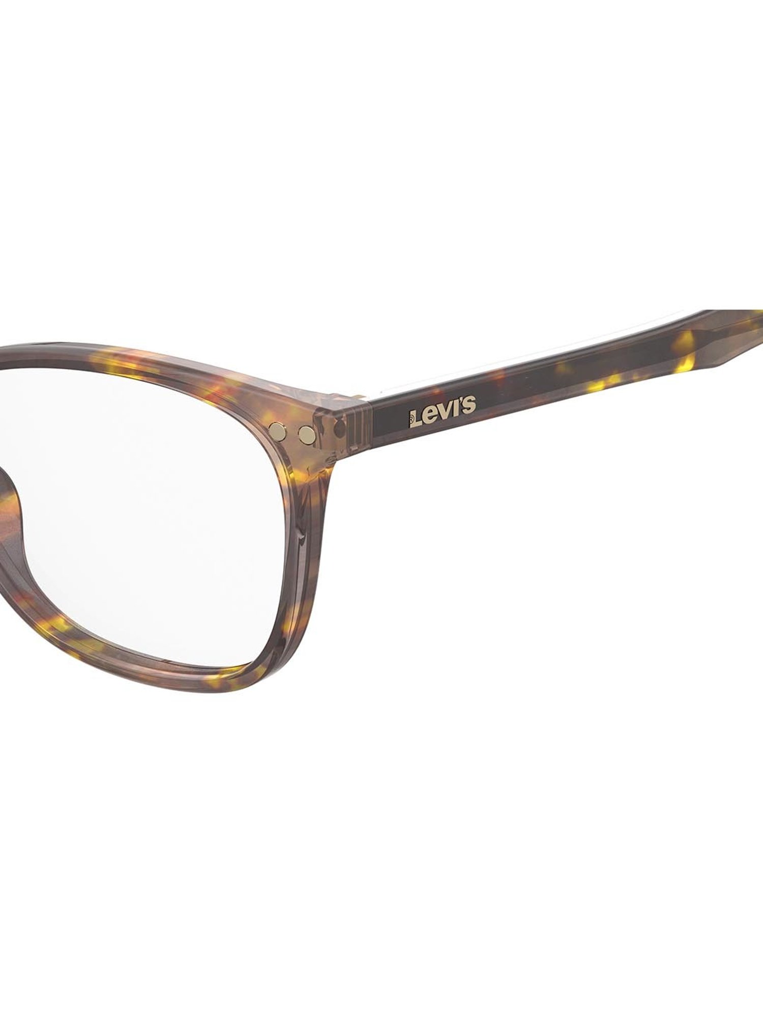 Levi's Brown Rectangular Eye Frames for Women