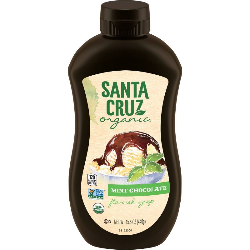 Santa Cruz Organic Mint Chocolate Syrup - 15.5oz
