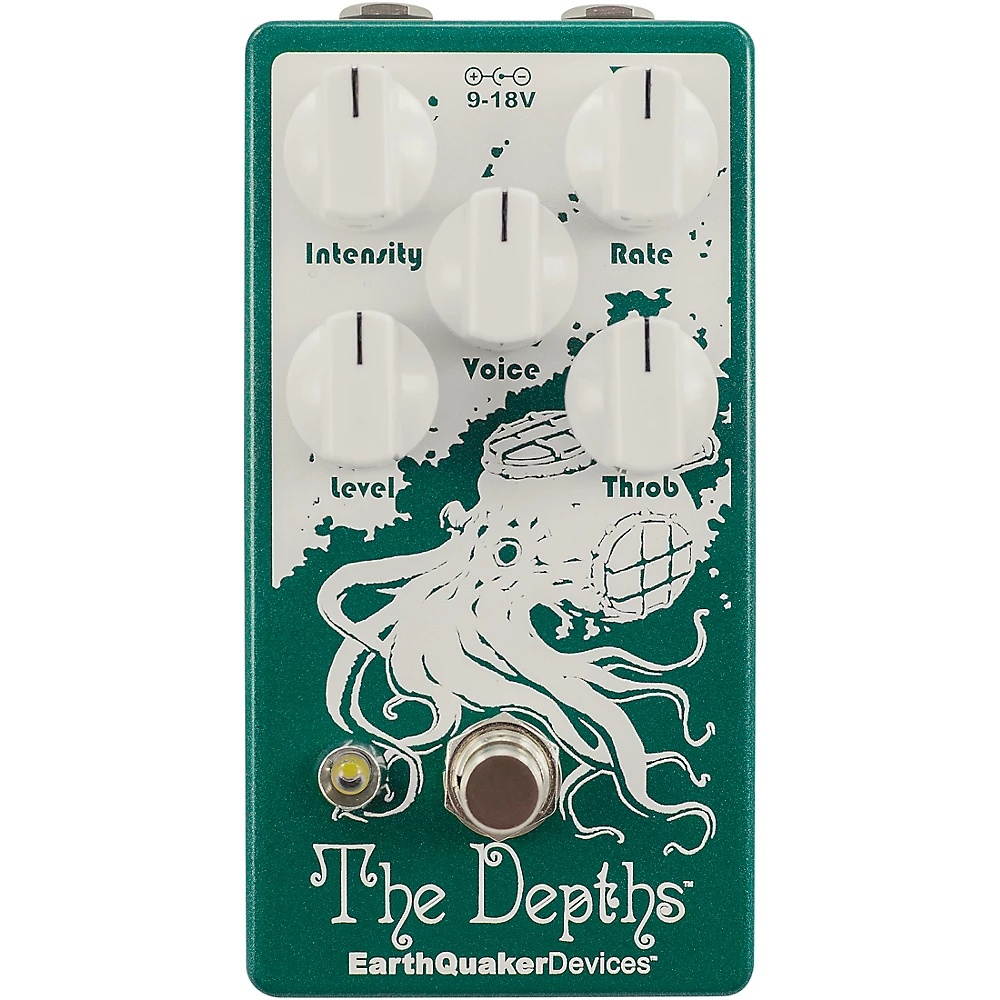 EarthQuaker Devices The Depths V2 Optical Vibe Effects Pedal