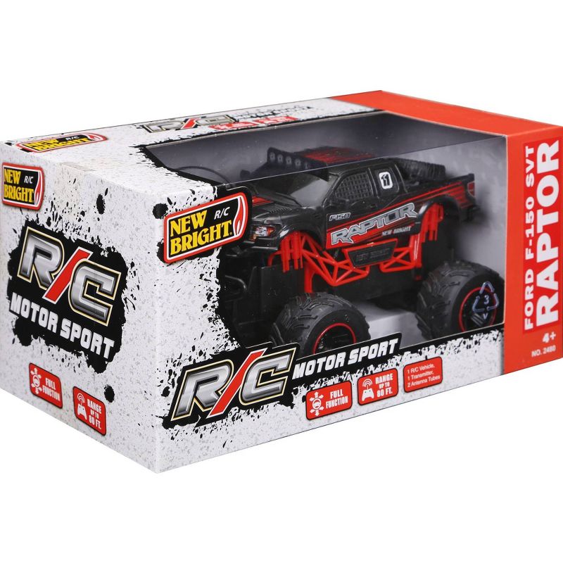 New Bright 1:24 R/C FF Truck - Raptor Black