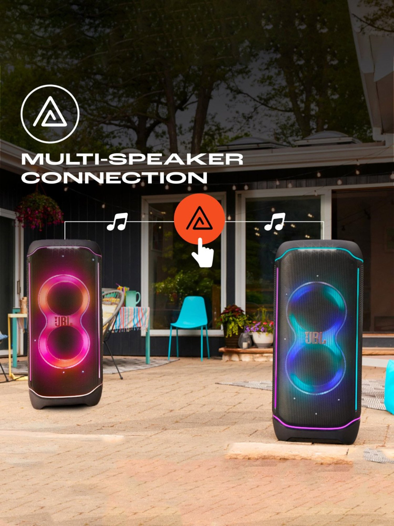 JBL Partybox Ultimate, 1100W Portable Party Speaker(Black)