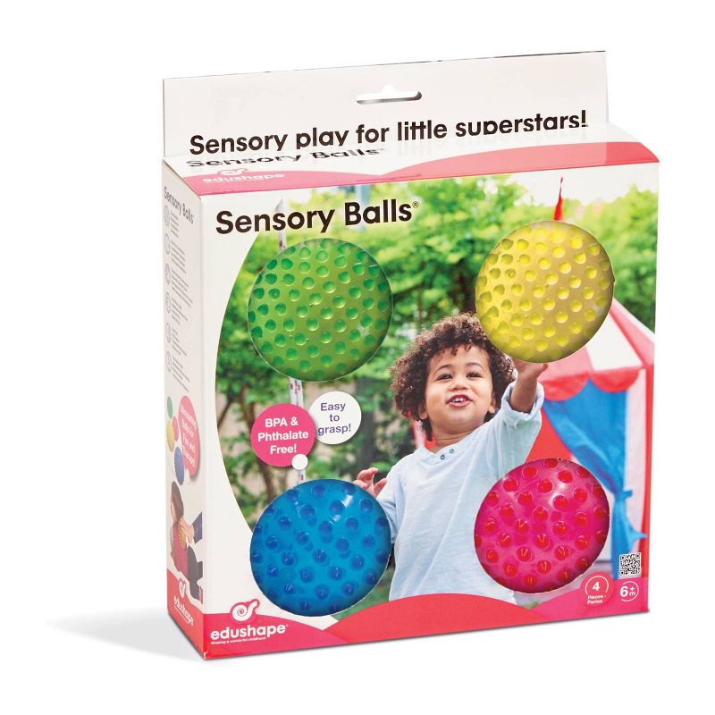 Edushape See-Me Sensory Ball - 4pc