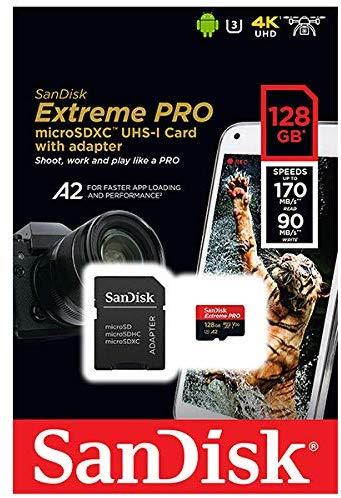 SanDisk Ultra 200GB MicroSD XC Class 10 A1 UHS-1 Mobile Memory Card up to 100MB/s Read Speed (SDSQUAR-200G) with Mini MemoryMarket MicroSD Memory Card Reader