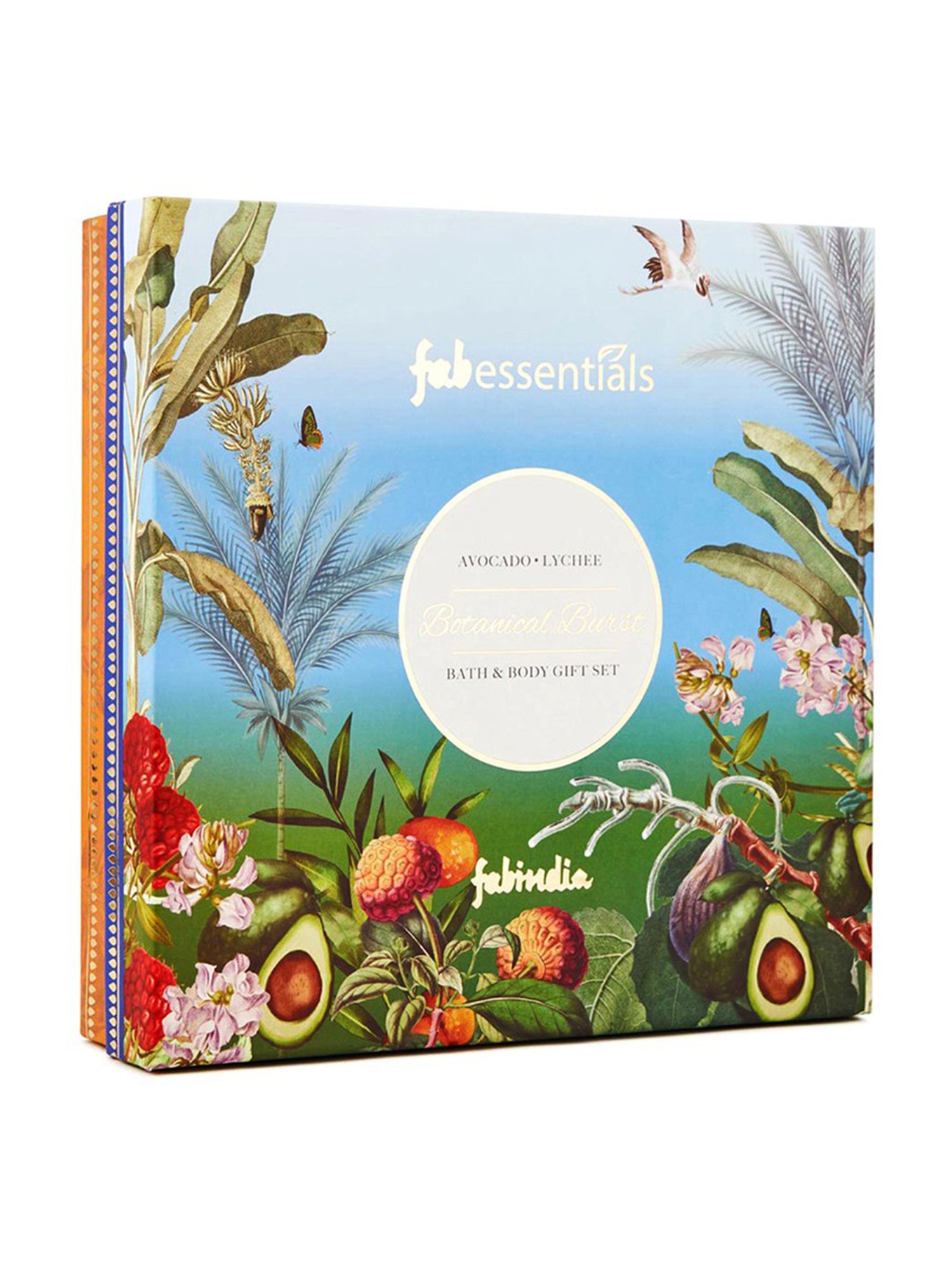 Fabessentials Avocado Lychee Botanical Burst Bath & Body Gift Set