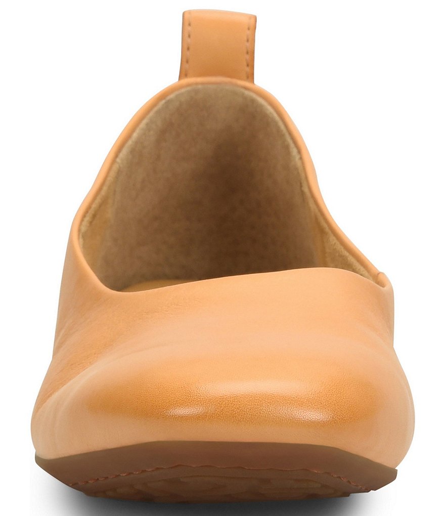 Born Beca Leather Slip-On Flats