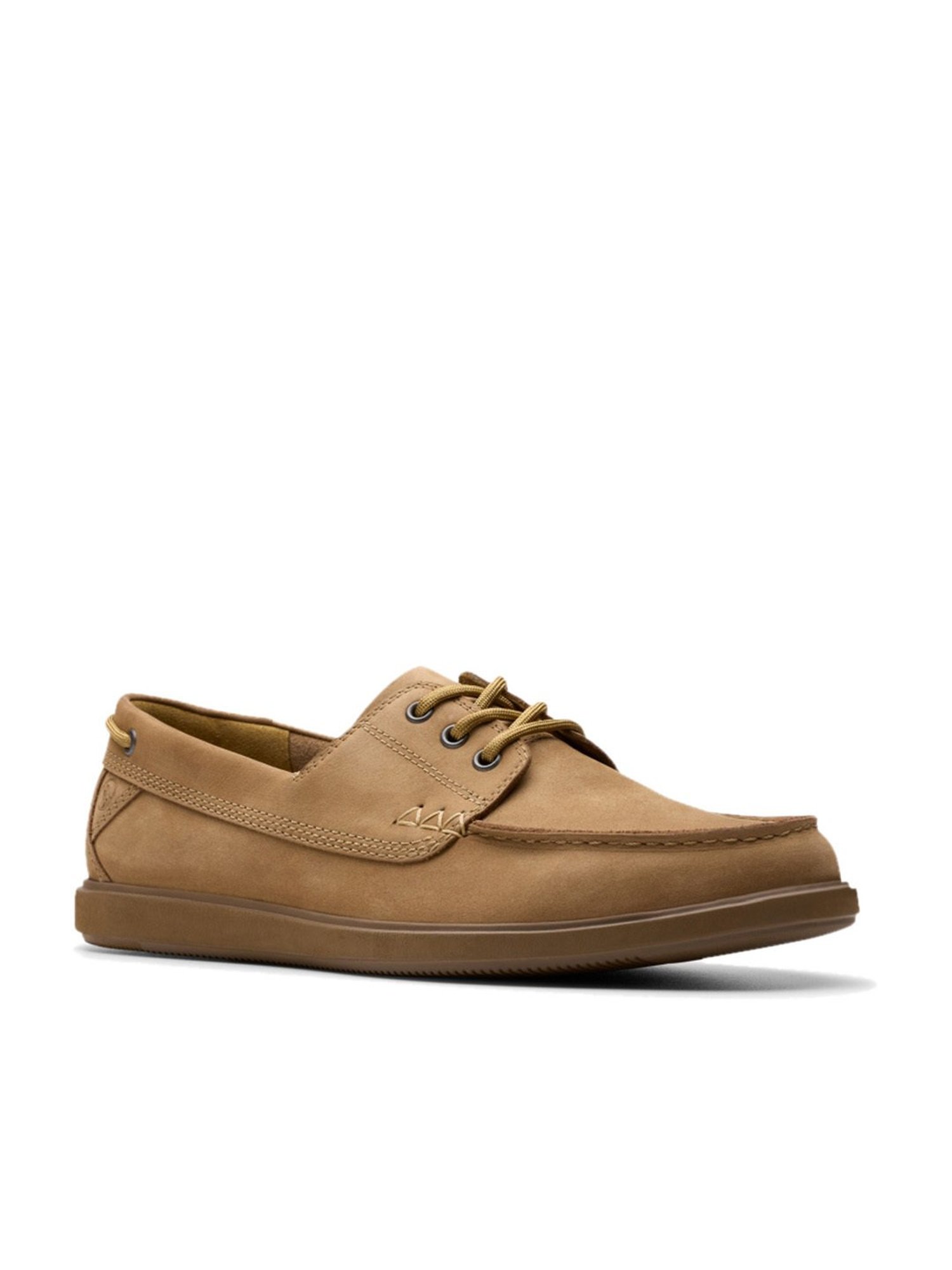 Clarks Men's Bratton Boat Sand Derby Shoes