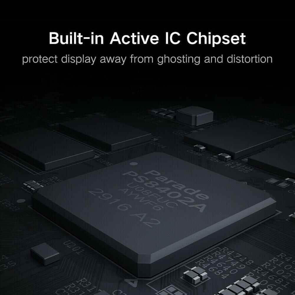 Mini DisplayPort to HDMI Cable, Benfei Mini DP to HDMI 6 Feet Cable (Thunderbolt Compatible) with MacBook Air/Pro, Surface Pro/Dock, Monitor, Projector - Black