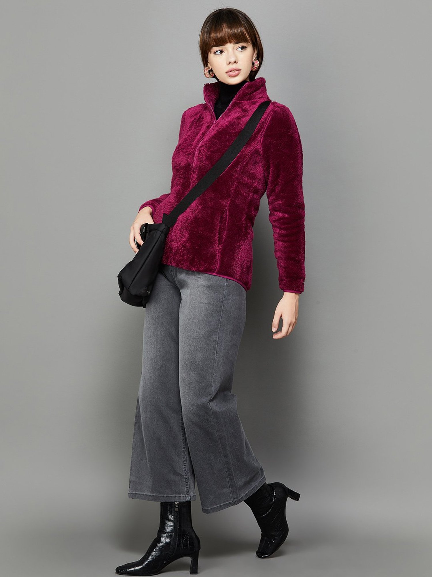 Fame Forever by Lifestyle Pink Regular Fit Jacket