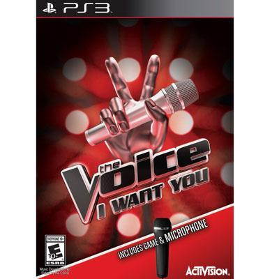 The Voice with Mic  PS3
