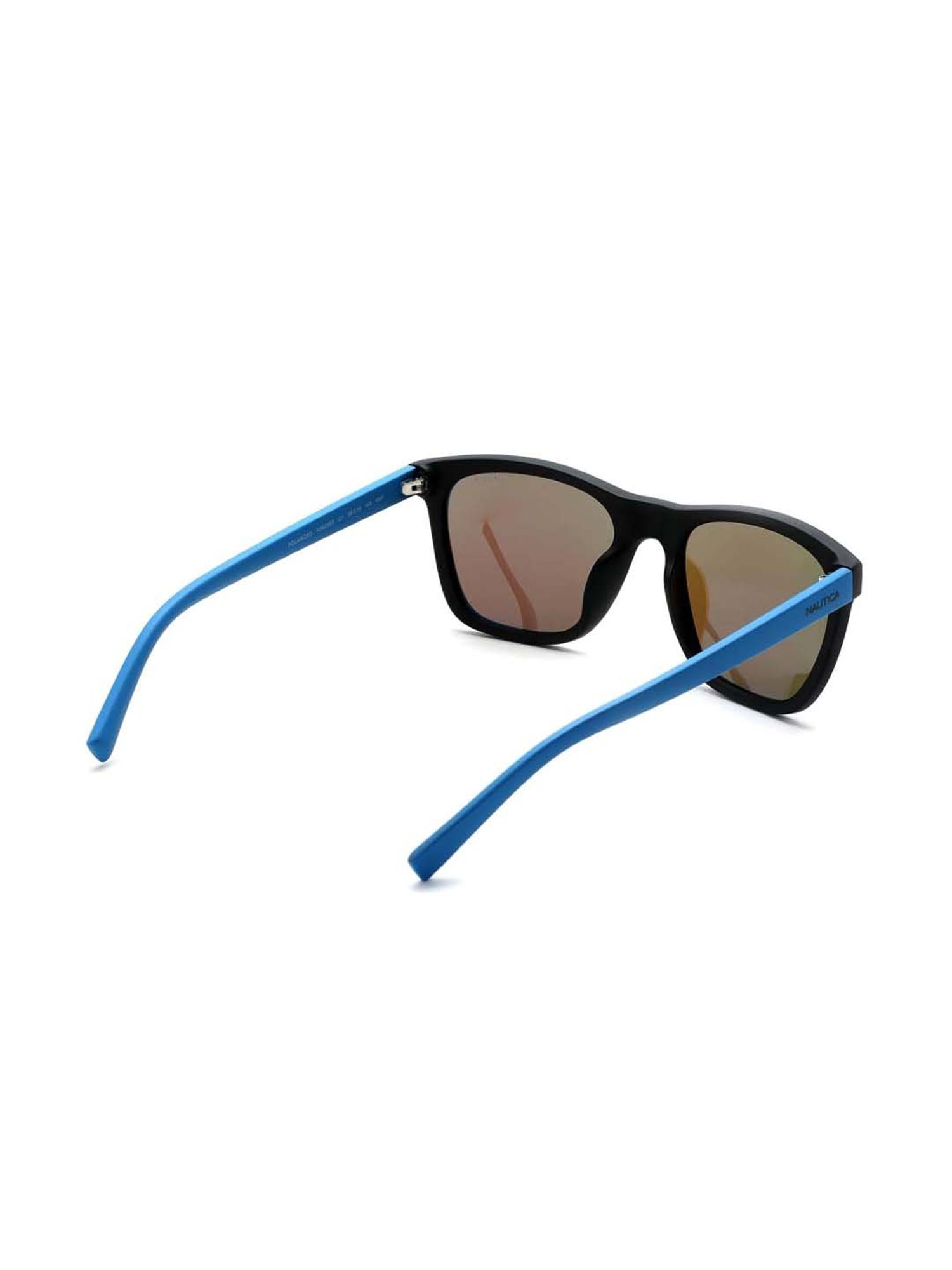 Nautica NA3629P Blue Polarized Wayfarer