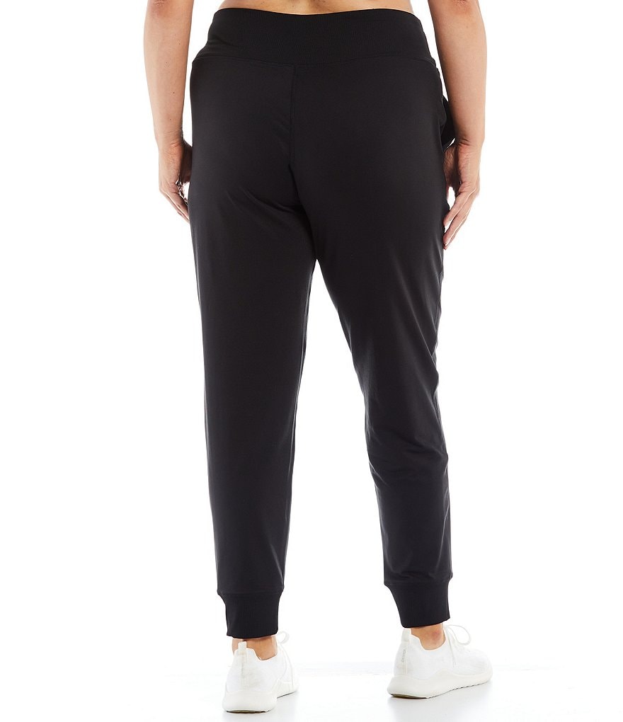 Kinesis Plus Size High Rise Pull-On Slim Joggers