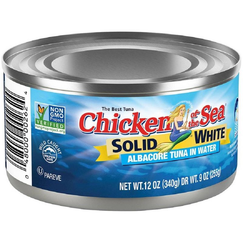 Chicken of the Sea Solid White Albacore Tuna in Water - 12oz