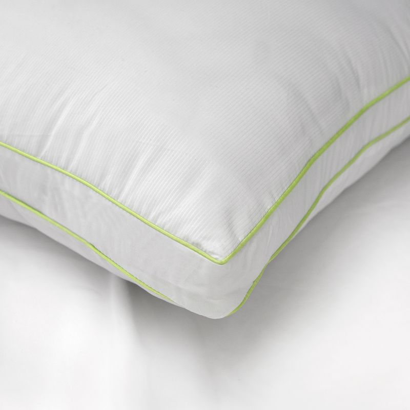 Downlite Soft White Goose Down Hypoallergenic Pillow &ndash; Perfect for Stomach Sleepers Standard