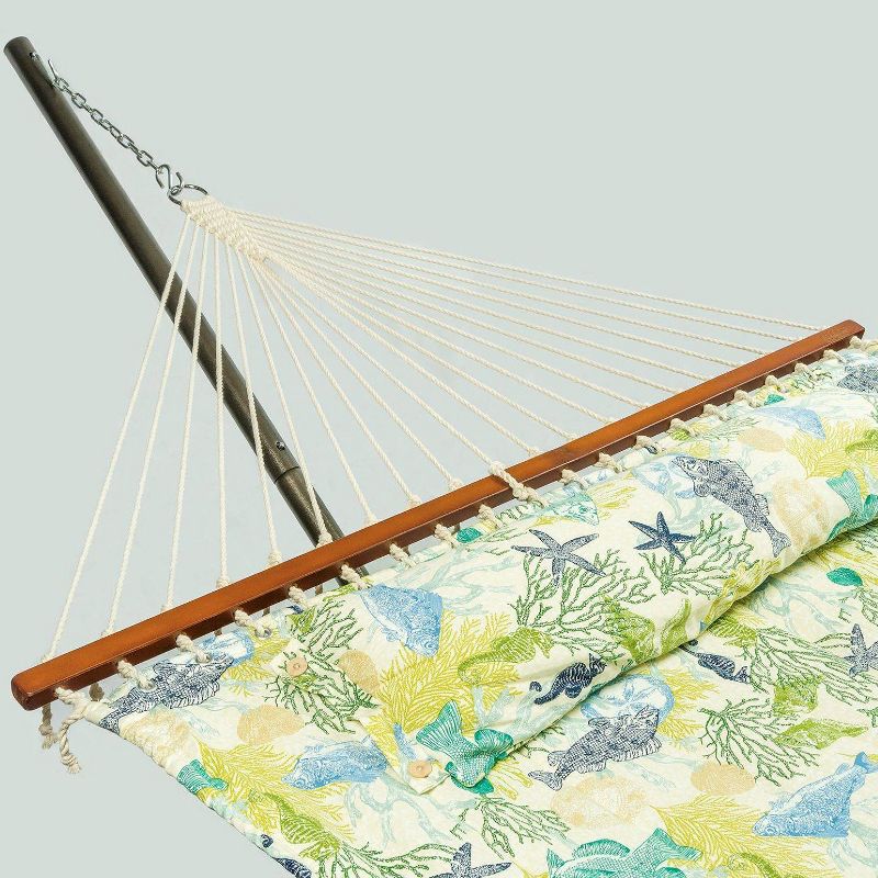 Coronado Double Quilted Hammock Fish - Smart Living