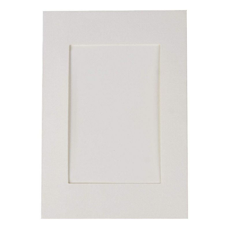 White Card Stock Half Fold Greeting Cards for DIY Craft, Notes, Glossy and Matte (8.5 x 5.5 In Folded, 100 Sheets)