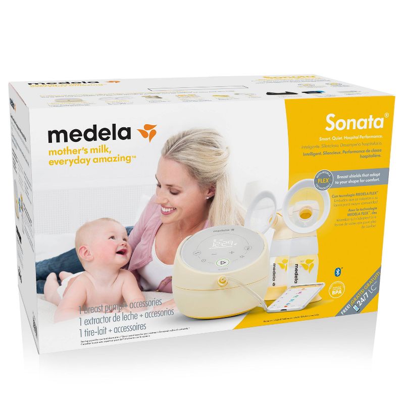 Medela Sonata Smart Hospital Performance Breast Pump with PersonalFit Flex Breast Shields