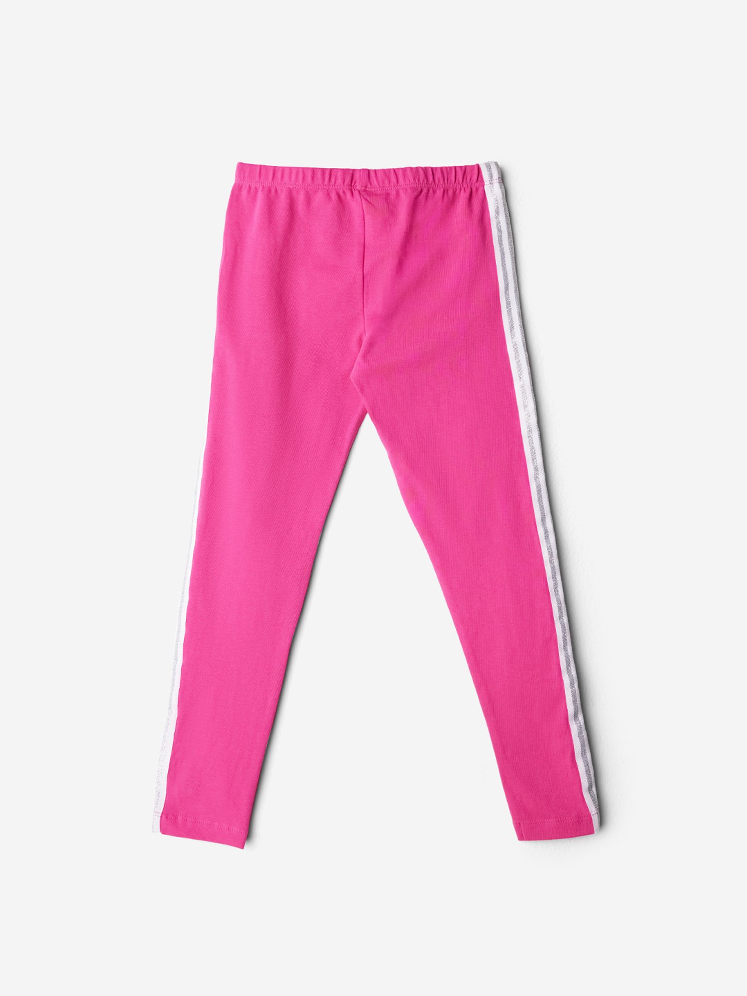 The Souled Store Girls Pink Printed Leggings