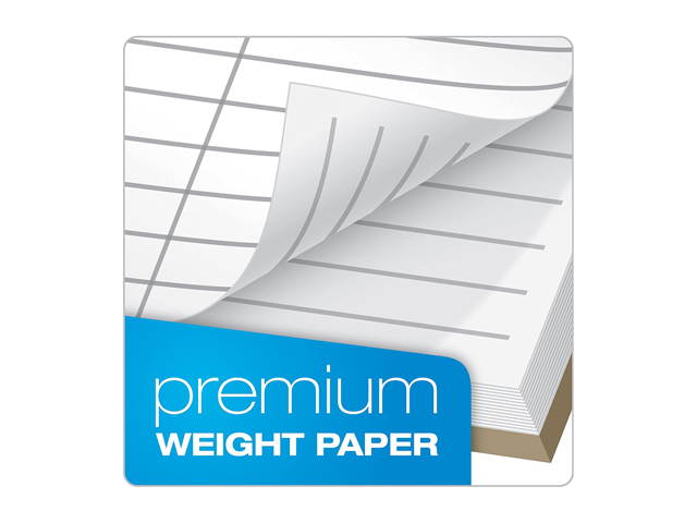 Ampad 20-806R Gold Fibre Steno Book, 6" x 9", Gregg Rule, Green Cover, 100 Sheets