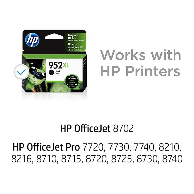 952XL | Ink Cartridge | Black | F6U19AN