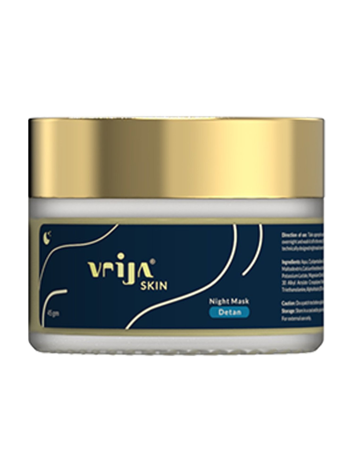 Vrija Detan Night Mask for Men & Women - 45 gm