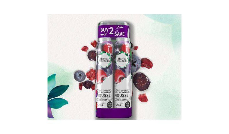 Herbal Essences Totally Twisted Curl Boosting Mousse - 2ct - 6.8oz