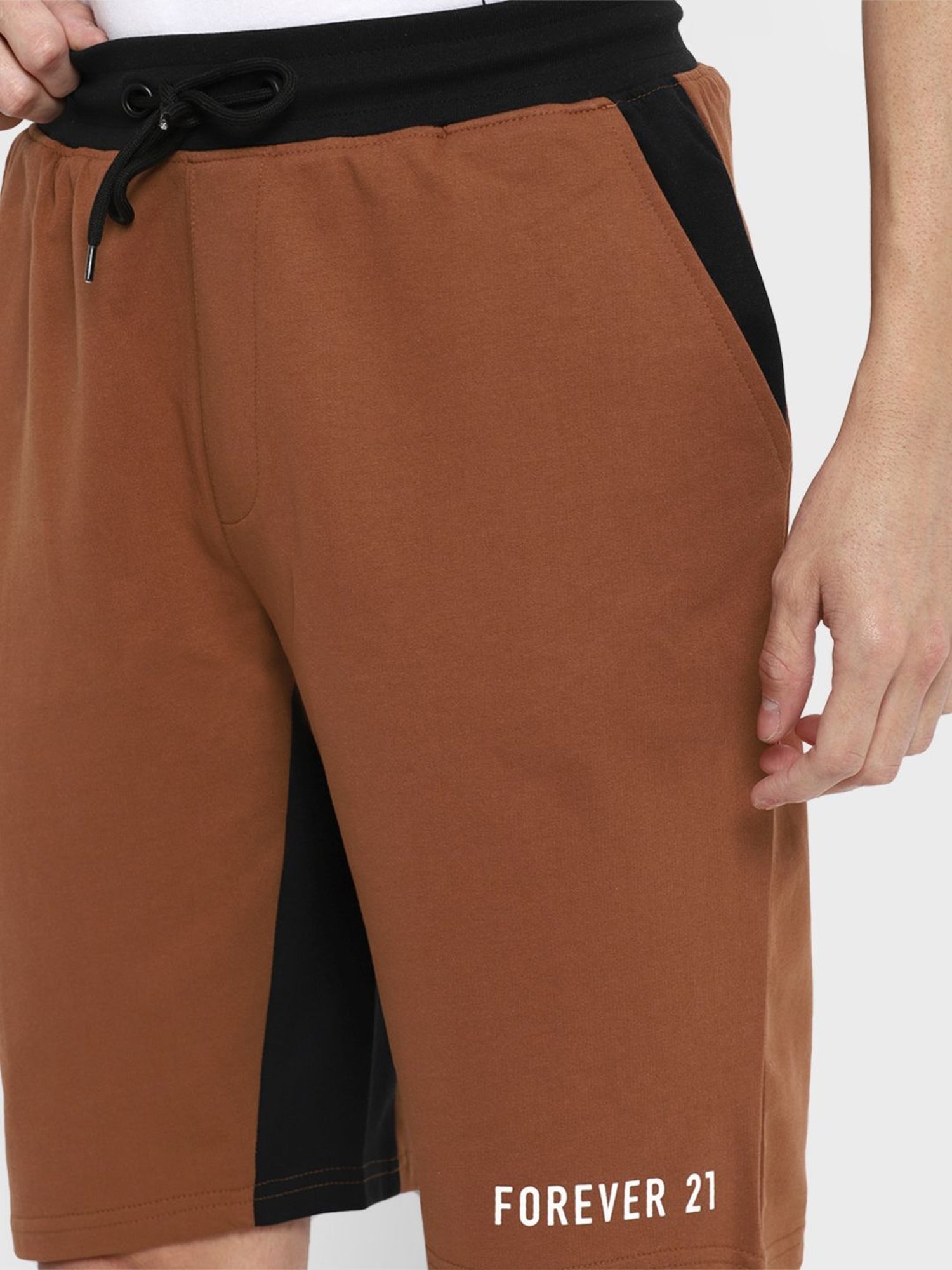 Forever 21 Brown  Regular Fit Shorts