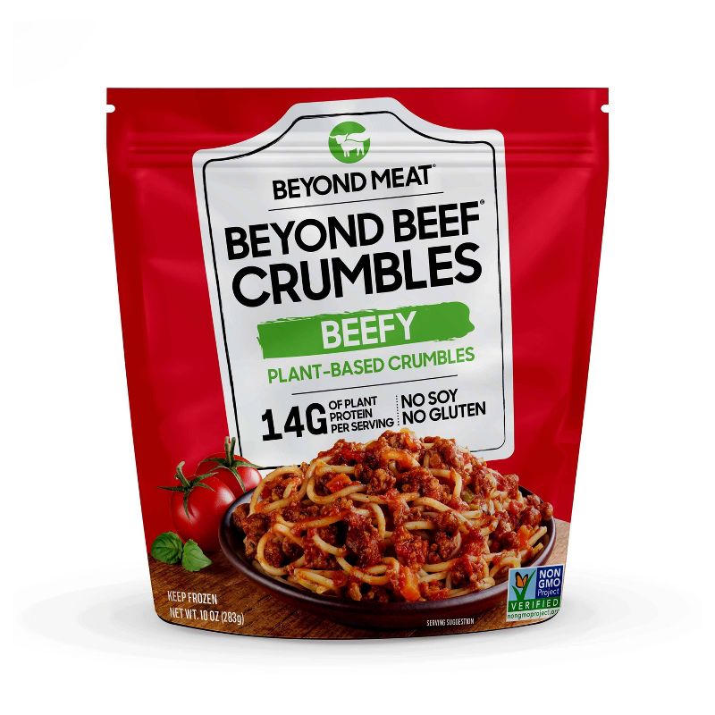 Beyond Meat Frozen Beyond Beef Plant Based Crumbles Beefy - 10oz