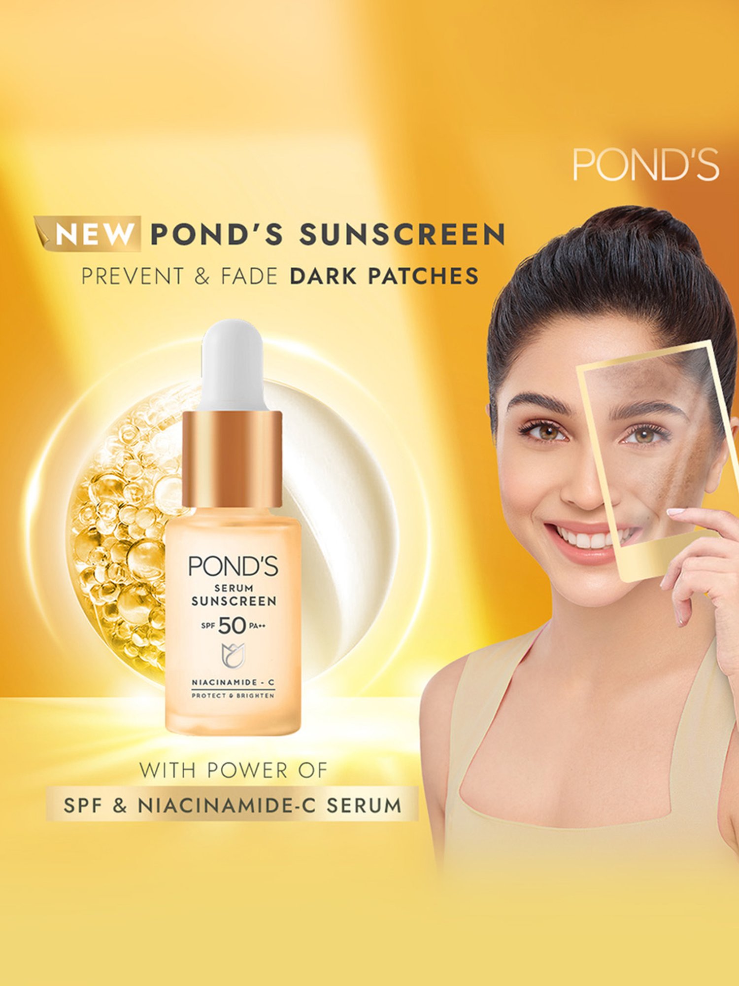 Pond's Serum Boost Sunscreen Serum SPF 50 - 14 ml