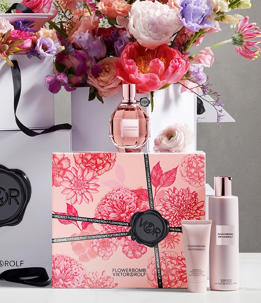 Viktor & Rolf Flowerbomb 3 Piece Luxury Gift Set
