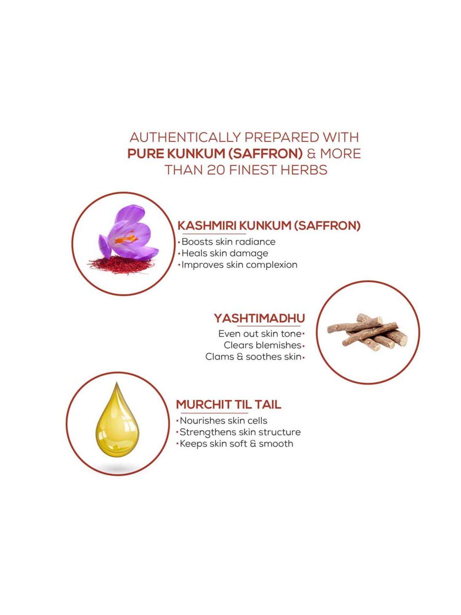 AyouthVeda Kunkumadi Taila - 30 ml