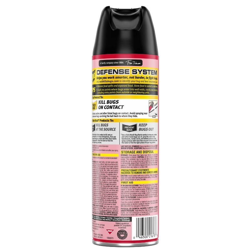 Raid Outdoor Fresh Ant & Roach Killer Spray 26 - 17.5oz/1ct