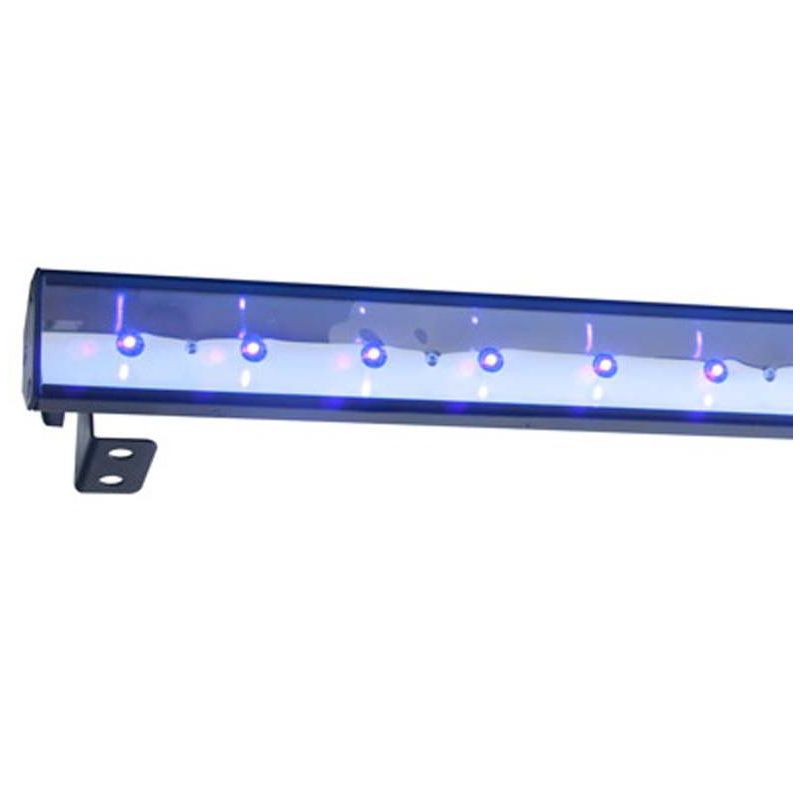 (2) American DJ Eco UV Bar Plus IR Pro LED Black Light Wash Fixtures w/ Remotes