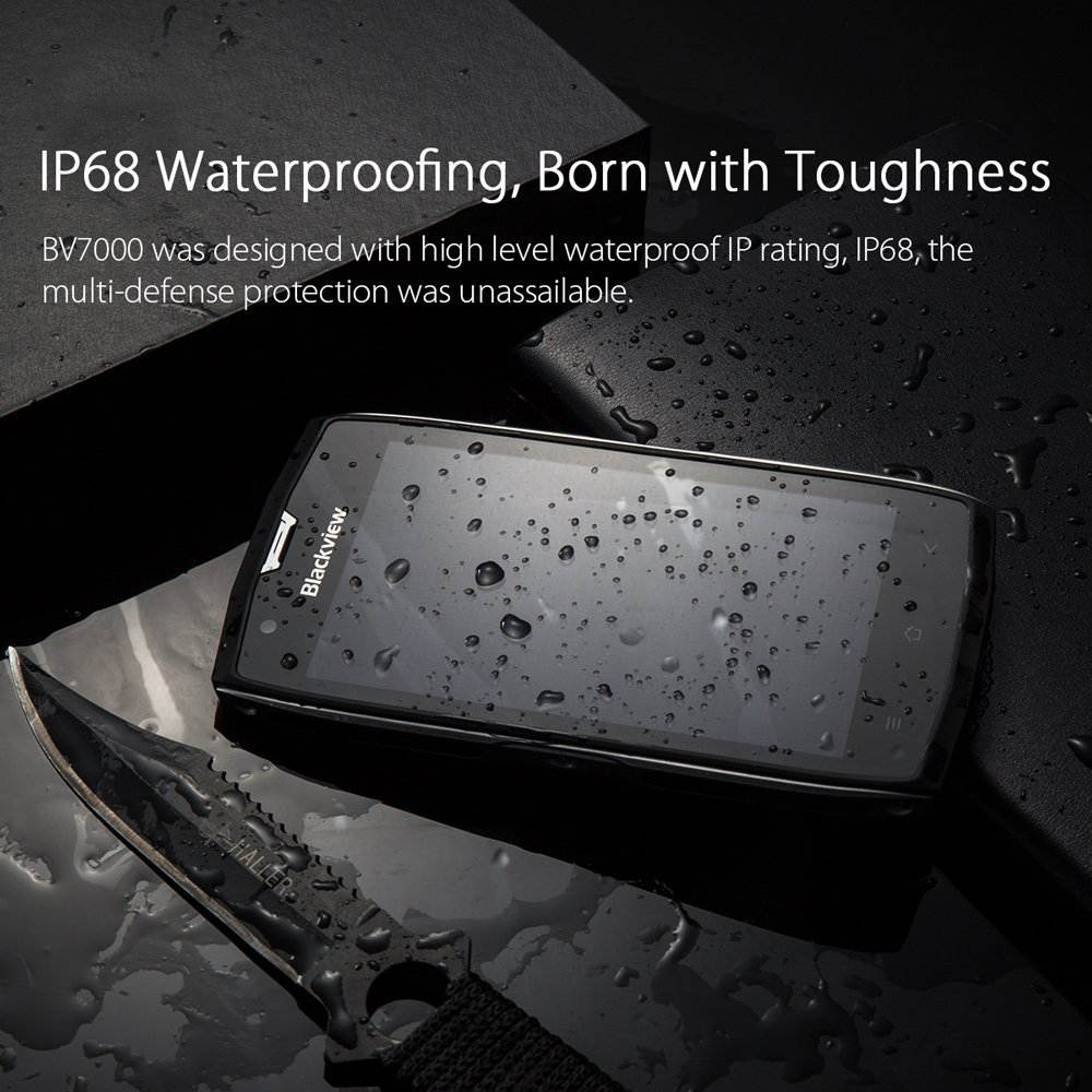 IP68 Waterproof Rugged Android Phone,  Mobile Phone with  samsung camera 5.0MP+8.0MP,  Corning Gorilla Glass3  Glove touch detective  Li-polymer battery 3500mAh nano card +micro card slot  Cellphone
