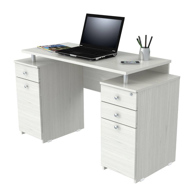 Computer Desk Washed Oak - Inval