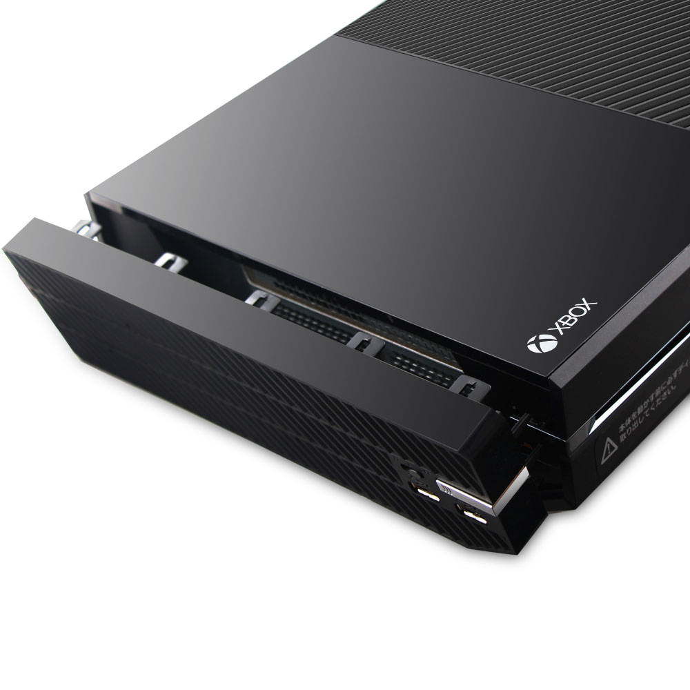 Cooling Fan with 2 Ports USB Hub for Gaming Xbox One Console Controller-Black