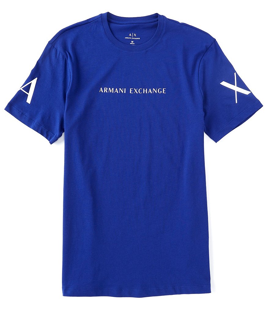 Armani Exchange Sleeve Logo Short-Sleeve Tee