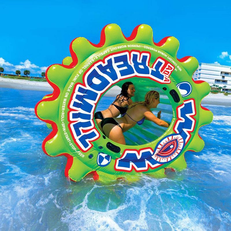 WOW Watersports 13-2030 3 Person Pool Float Lake Inflatable Aqua Treadmill
