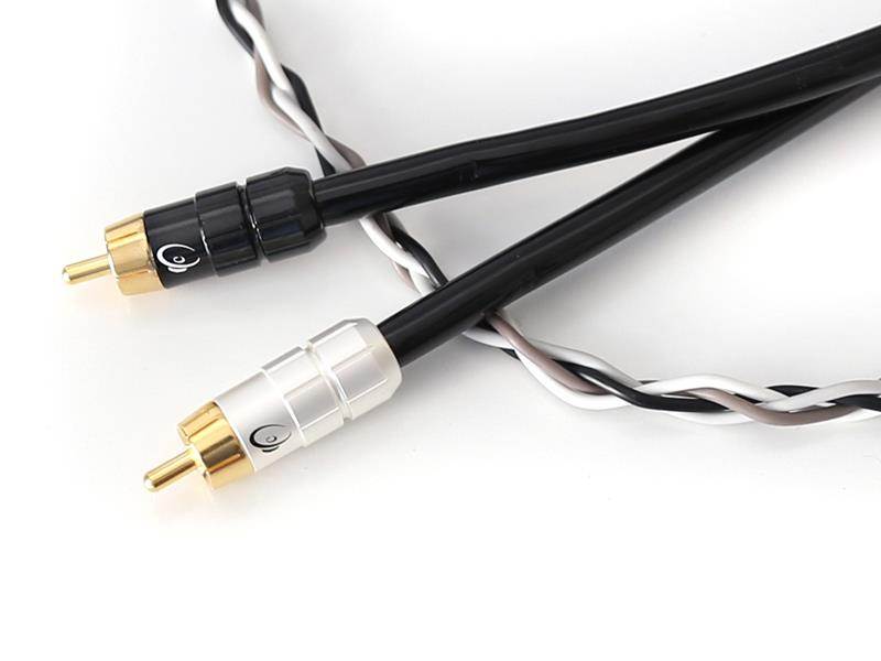 KnuKonceptz Krux Kable 4M Interlaced 3D Copper Twisted Pair RCA Cable