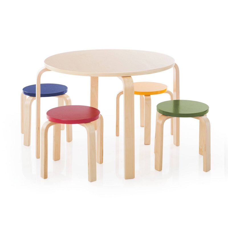 5pc Kids' Table and Stools Set - Guidecraft