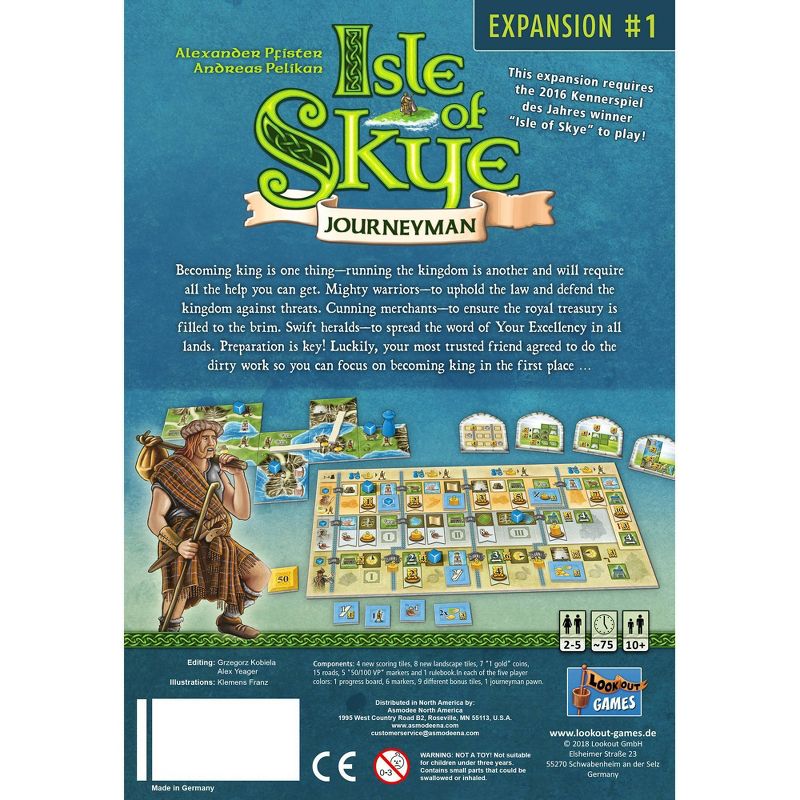 Lookout Isle of Skye: Journeyman Expansion Board Game