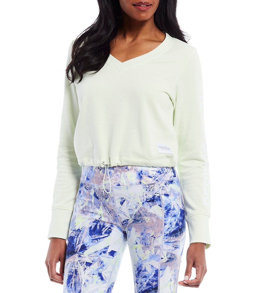 IBKUL Pricilla Print Long Sleeve Mock Neck Top