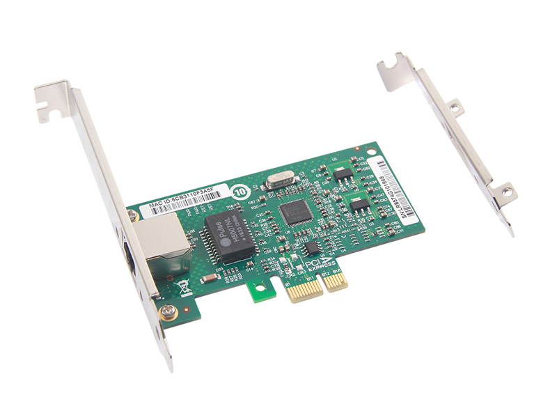 1G Gigabit CT Desktop PCI-e Network Adapter (NIC) for Intel 82574L Chip, Single Copper RJ45 Port, PCI-e X1, Compare to Intel EXPI9301CT / EXPI9301CTBLK