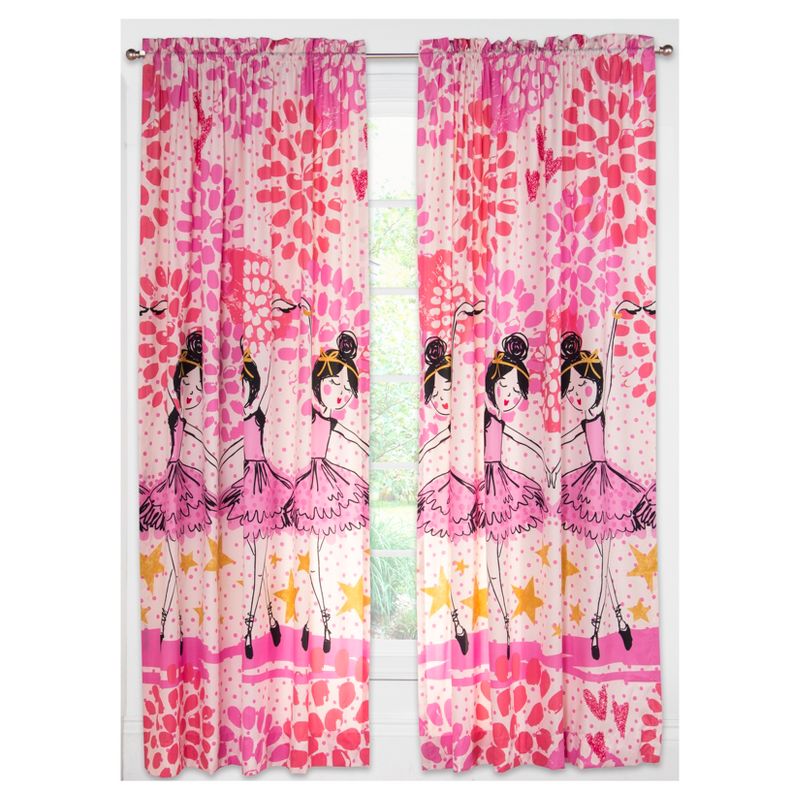 Crayola Twinkle Toes Curtain Panel (50"x84")