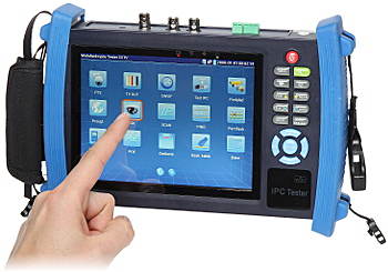 7 Inch Touch Screen 1080P HDMI IP Camera Tester/POE, WIFI, UTP Cable scan, Ping Test, Multi-meter, TDR, AHD Camera Test