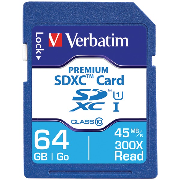 64-GB Class 10, UHS-1 V10 U1 Premium SDXC(TM) Memory Card
