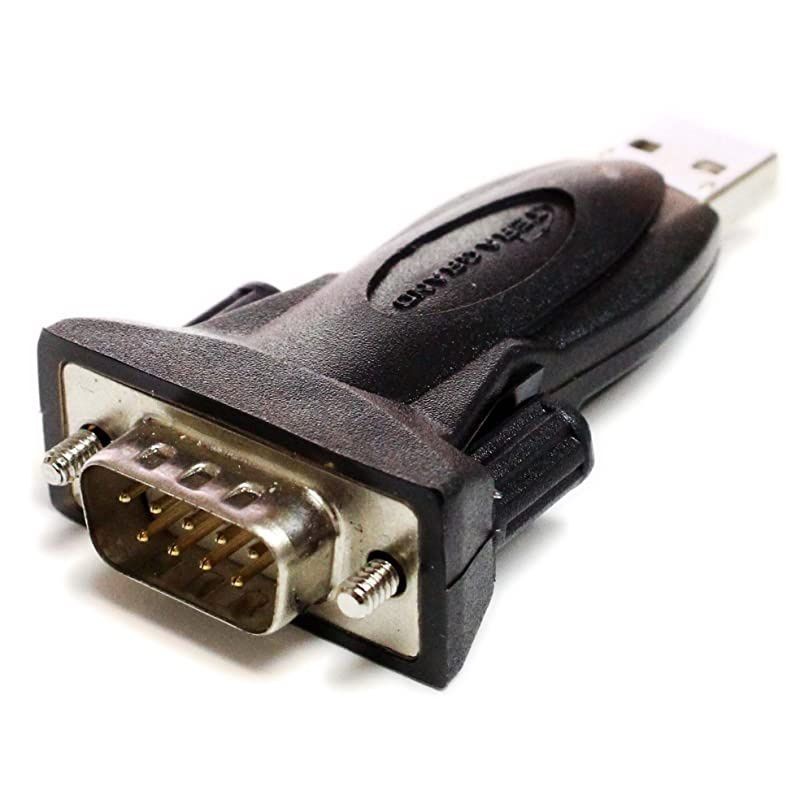 Premium USB 2.0 to RS232 Serial DB9 Adapter - Supports Windows 10, 8, 7, Vista, XP, 2000, 98, Linux and Mac - Built with FTDI Chipset
