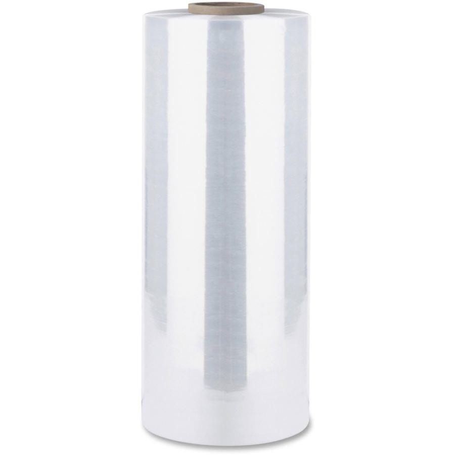 StretchFLEX Cast Hand Wrap Film - 18" Width x 1500 ft Length - Puncture Resistant, Tear Resistant - 2.47 oz Paper Weight - Clear