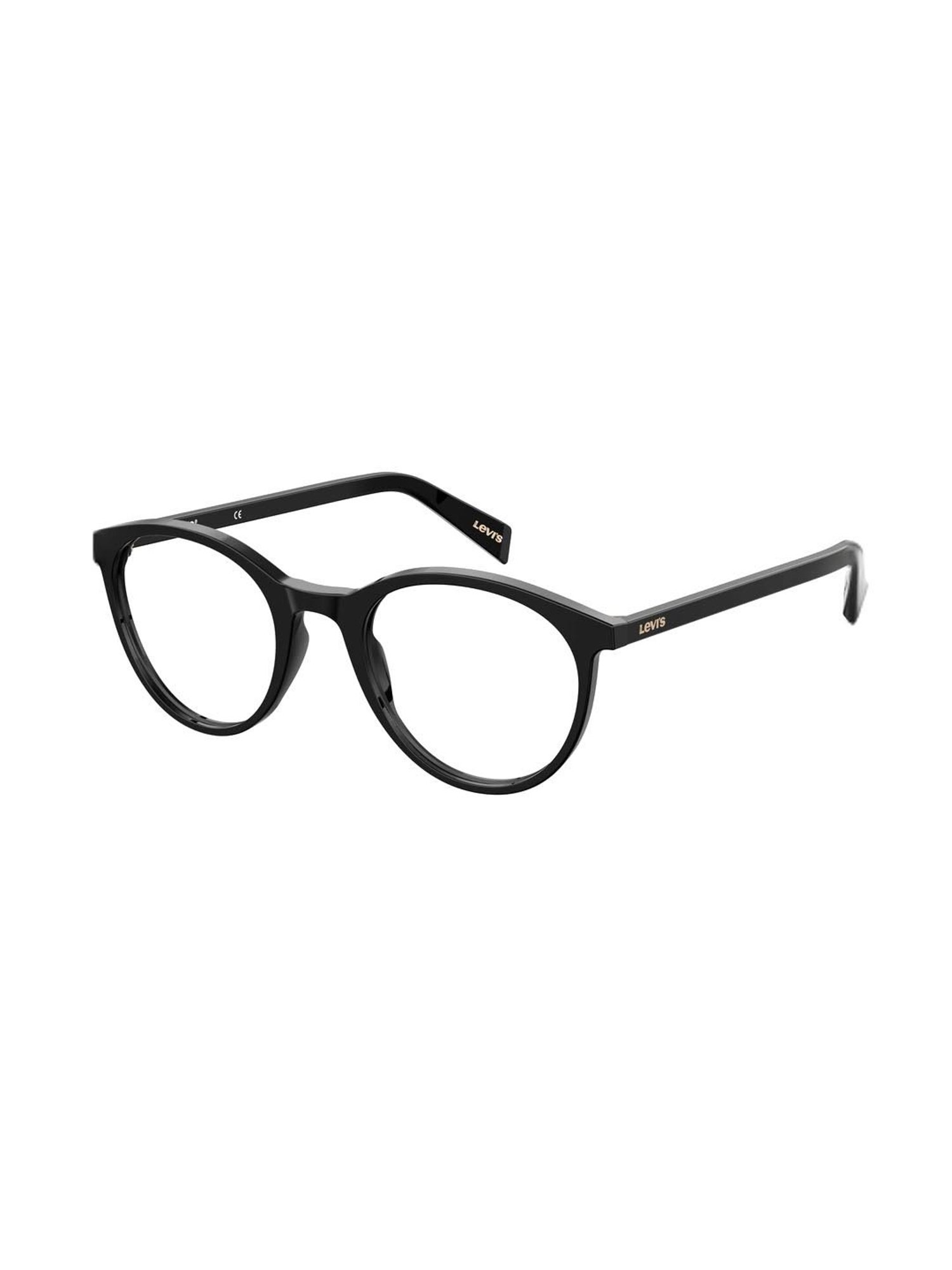 Levi's Black Oval Unisex Eye Frames